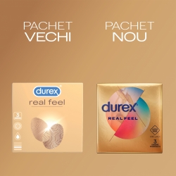 Produse Durex Prezervative Durex Real Feel 3 buc