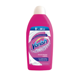 Solutii covoare si perdele Solutie pentru albirea si apretare perdelelor Vanish, 500ml