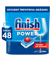 Detergenti vase Finish Power detergent tablete pentru masina de spalat vase, 48 spalari
