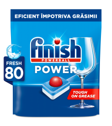 Detergenti vase Finish Power detergent tablete pentru masina de spalat vase, 80 spalari