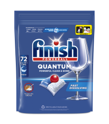 Detergenti vase Finish Quantum detergent capsule pentru masina de spalat vase, 72 spalari