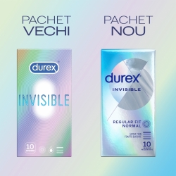 Produse Durex Prezervative Durex Invisible Regular 10 bucati