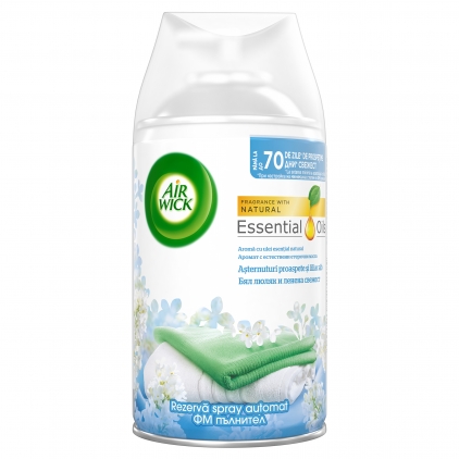 Produse Air Wick Air Wick Freshmatic rezerva odorizant de camera, Asternuturi proaspete si Liliac alb, 250 ml