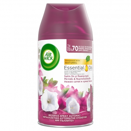 Produse Air Wick Air Wick Freshmatic rezerva odorizant de camera, Satin fin si Floarea lunii, 250 ml