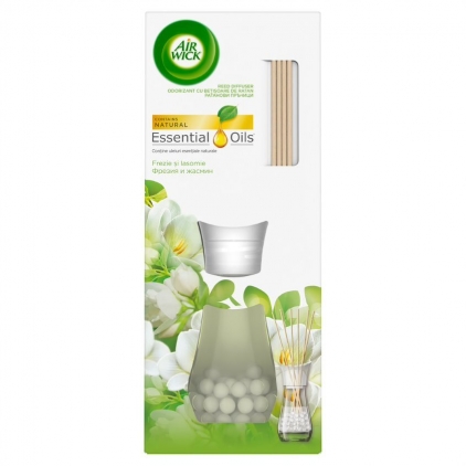 Odorizant Reed Air Wick odorizant de camera Reed Diffusers, Frezie si Iasomie, 25 ml