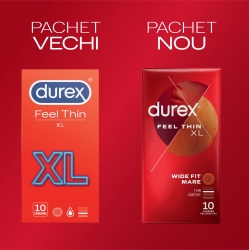 Produse Durex Prezervative Durex Feel Thin XL 10 bucati