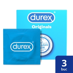 Produse Durex Prezervative Durex Classic, 3 buc