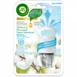 Produse Air Wick Odorizant electric de camera Air Wick Light & Fresh, Bumbac si Aer Proaspat, 19ml