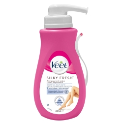 Crema depilatoare Veet Aloe Vera si Vitamina E pentru piele sensibila, 400 ml