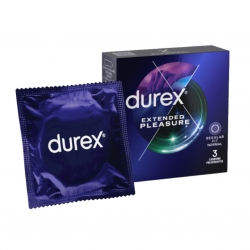 Produse Durex Prezervative Durex Extended Pleasure, 3 buc