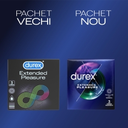 Produse Durex Prezervative Durex Extended Pleasure, 3 buc