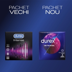 Produse Durex Prezervative Durex Intense Orgasmic, 3 bucati